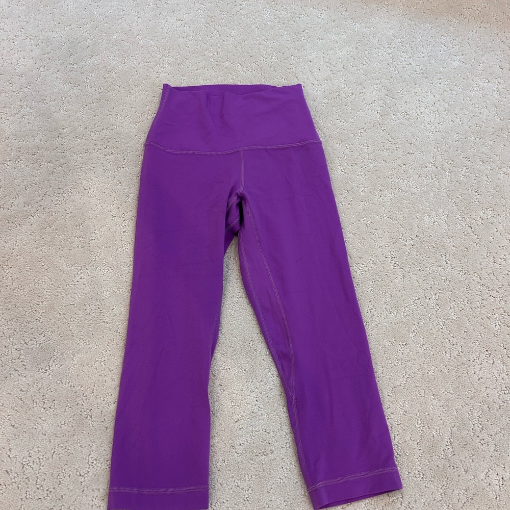 Lululemon Purple Capri Leggings